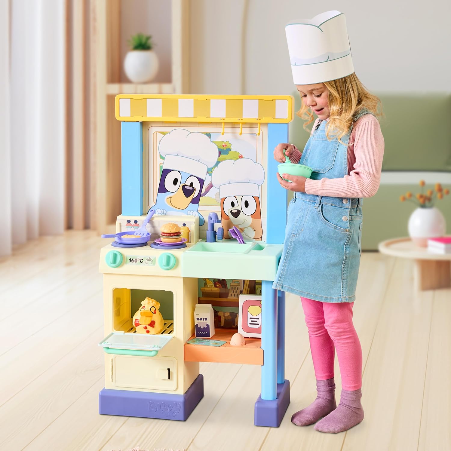 Cook with Chef Kitchen Playset with 20 Play Pieces P687