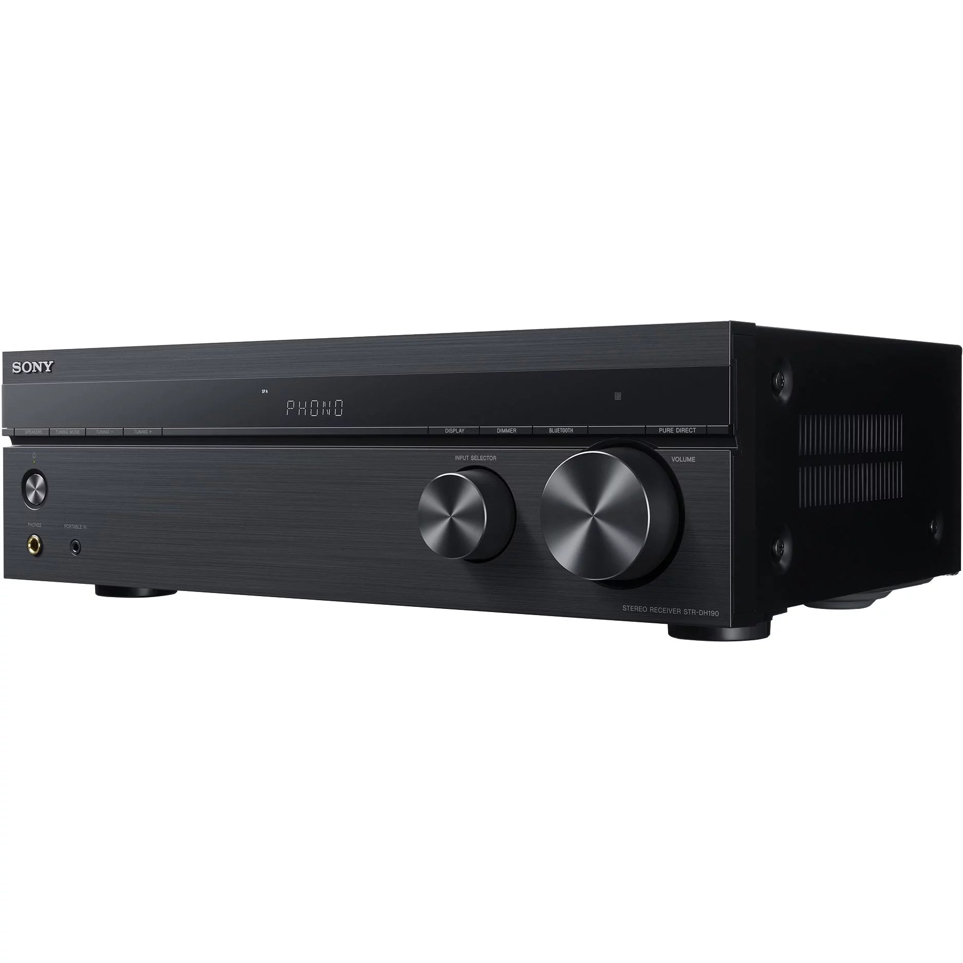 Stereo Receiver with Phono Input and Bluetooth Connectivity V5886