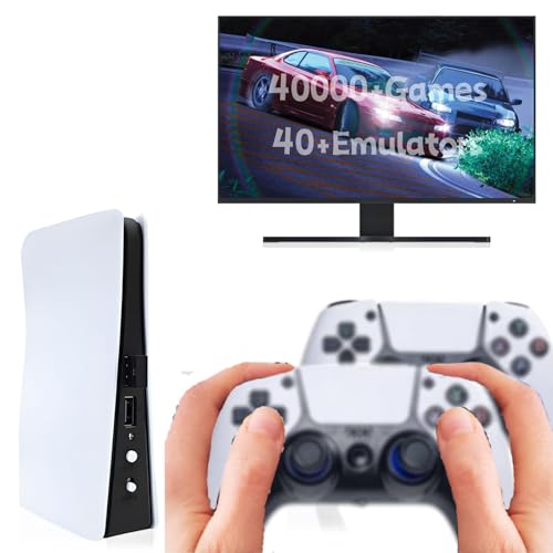 128GB 4k Wireless Retro Video Game Console with 2.4G Wireless Controllers C93956