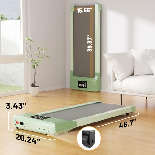 Walking Pad Treadmill with Remote Control LED Display H412