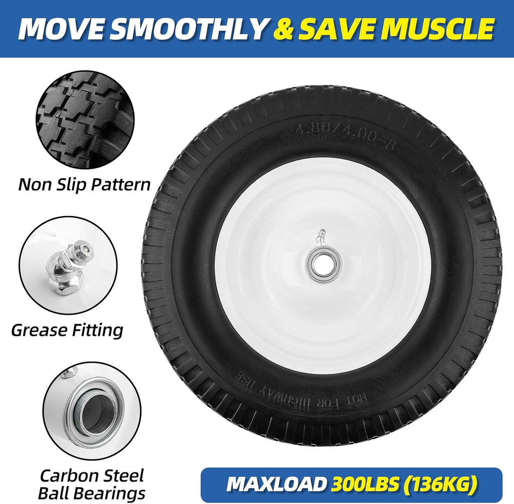 Flat Free Wheelbarrow Tire A9785