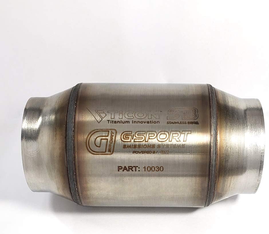 2.5 IN/OUT x 4 Body Non EPA Catalytic Converter O669401