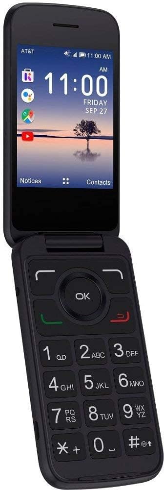 Volcano Black 4G LTE Flip-Phone A365783