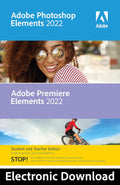 Photoshop Elements 2022 & Premiere Elements 2022 PC Code Software Pack of 2 R705013
