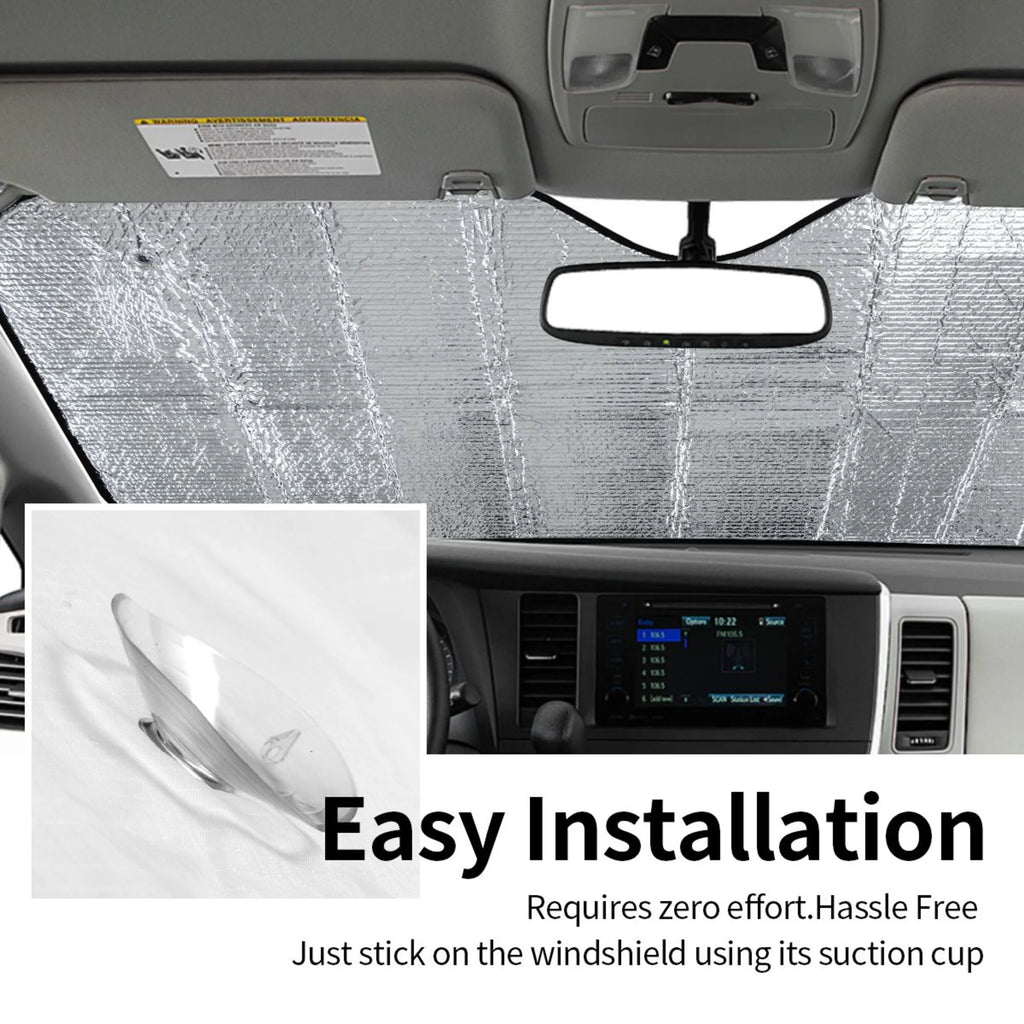 Medium Size Car Sun Shade Windshield W380