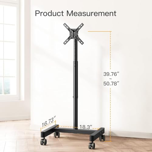 Mobile TV Cart with 30° Tilt U82275