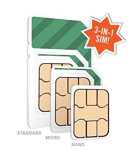 20GB 5G-4G LTE Data 3 Months 3-in-1 SIM Card Phone Plan S477