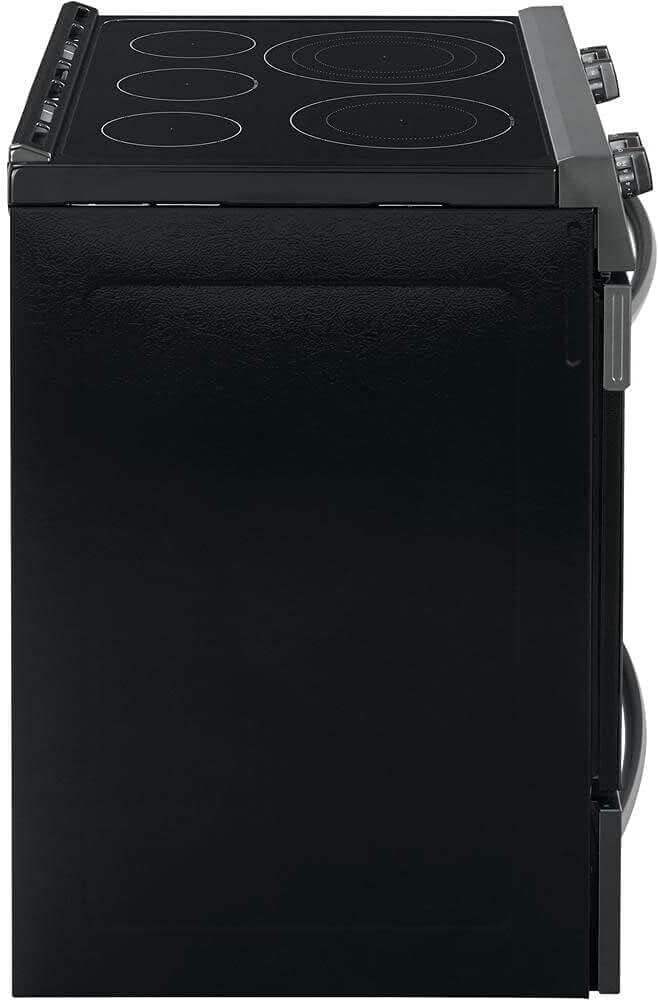 30" Electric Range with 5 Elements in Black Stainless Steel F595556