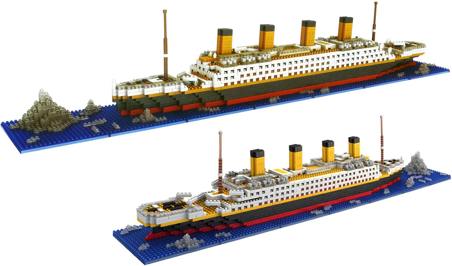 1872 Piece Mini Bricks Building Set with 2 Figure A37835