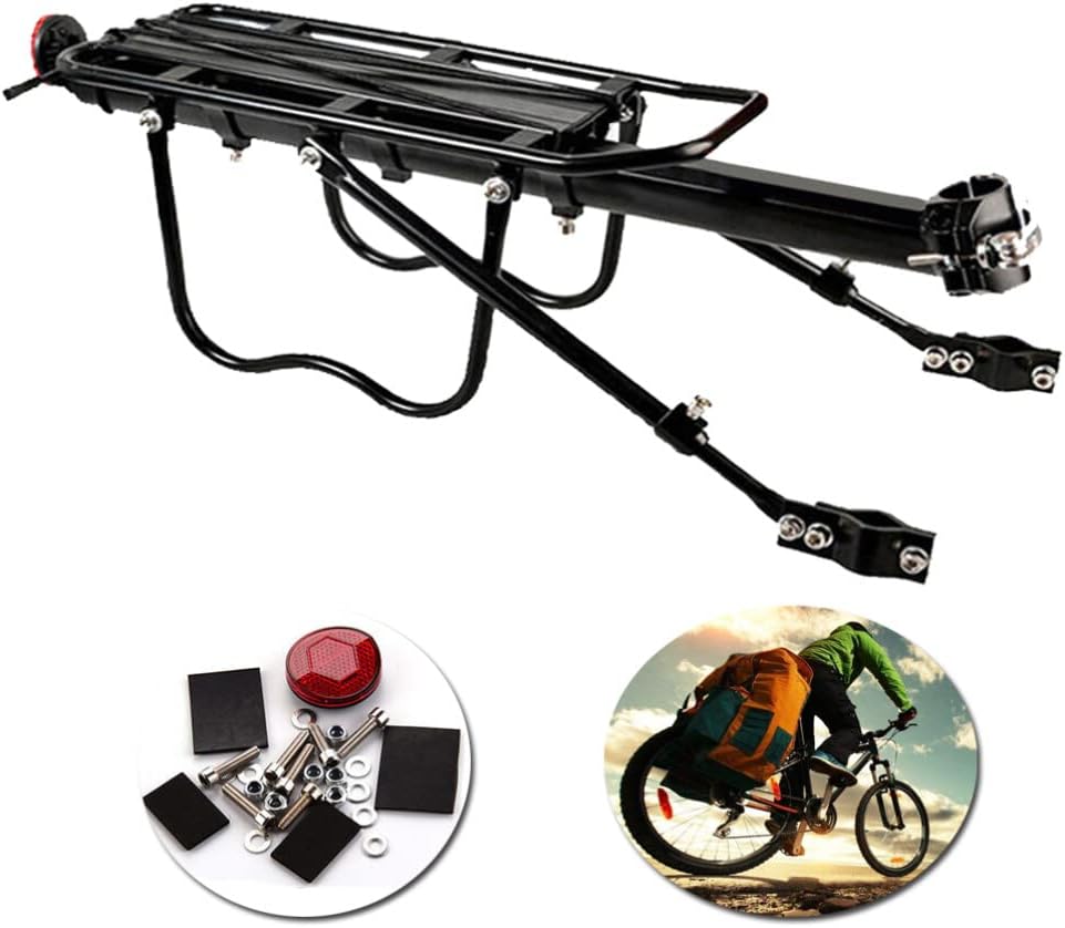 Retractable Quick Release Adjustable Alloy Bicycle Cargo Rack G5917