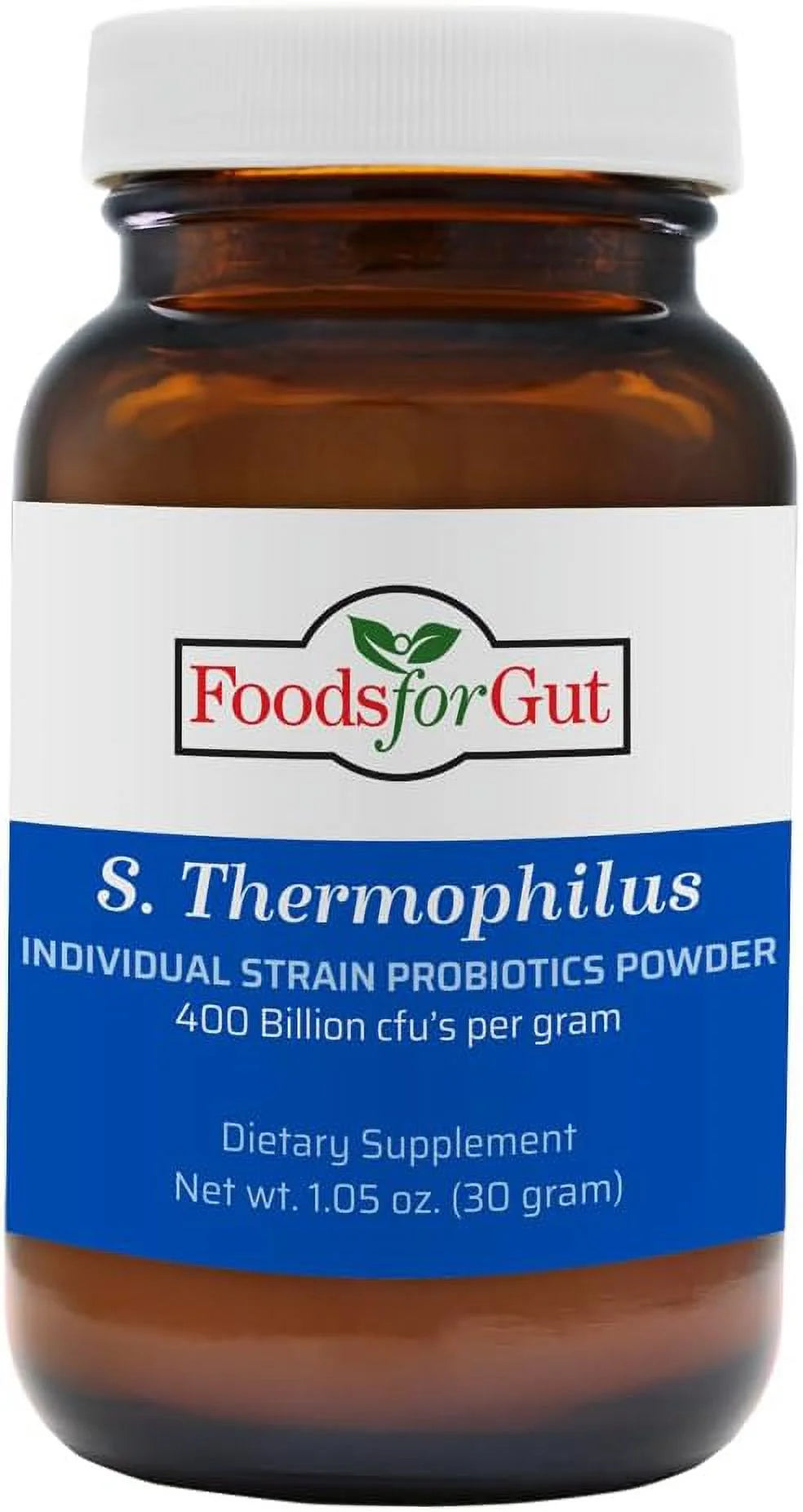 Streptococcus Thermophilus Probiotic Powder 400 Billion cfu's 30 Gram H349