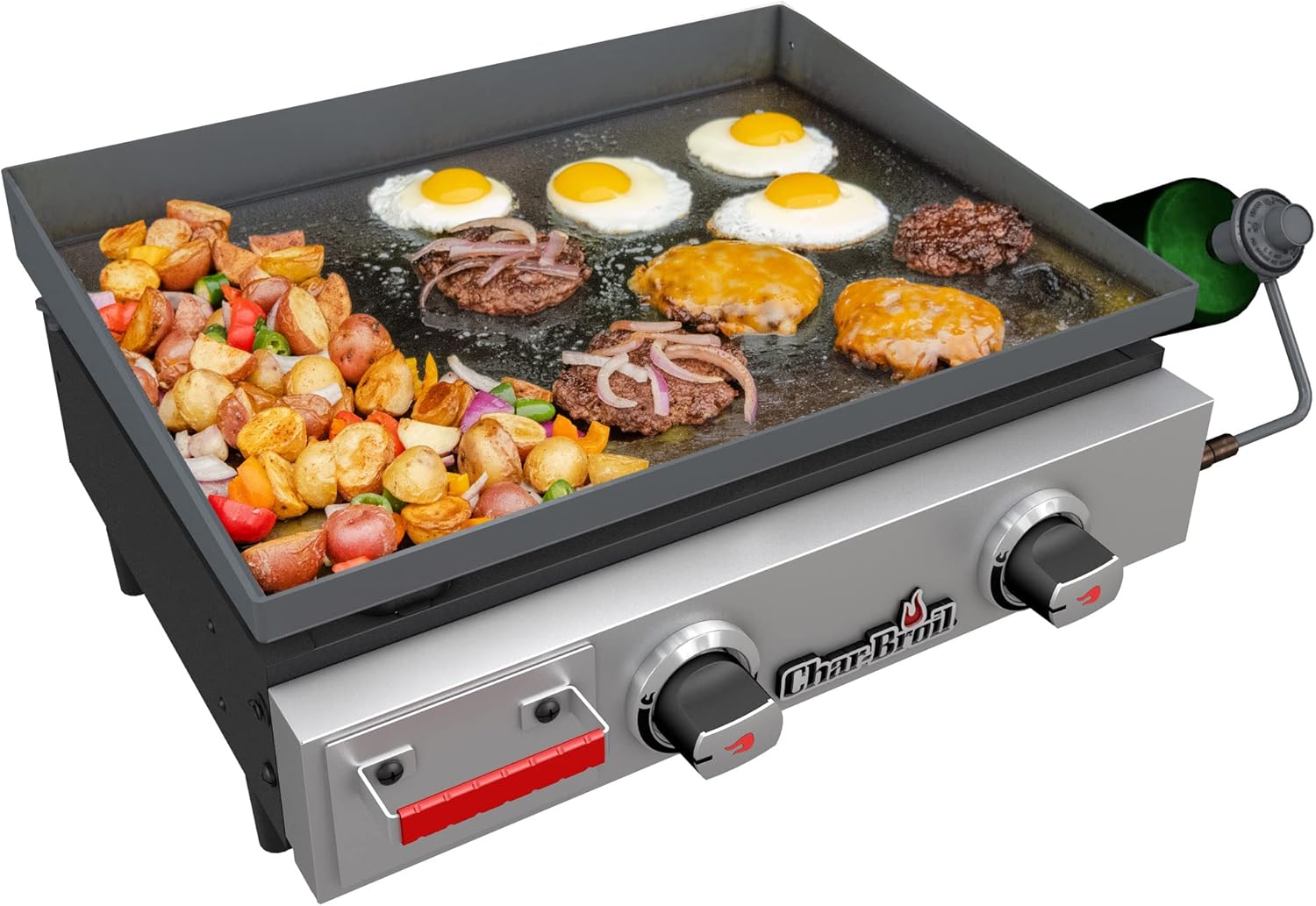 2-Burner Propane Gas Griddle S736