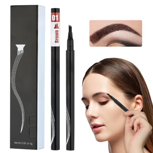 2Pcs Microblading Eyebrow Pen 4 Fork Tip Y57368