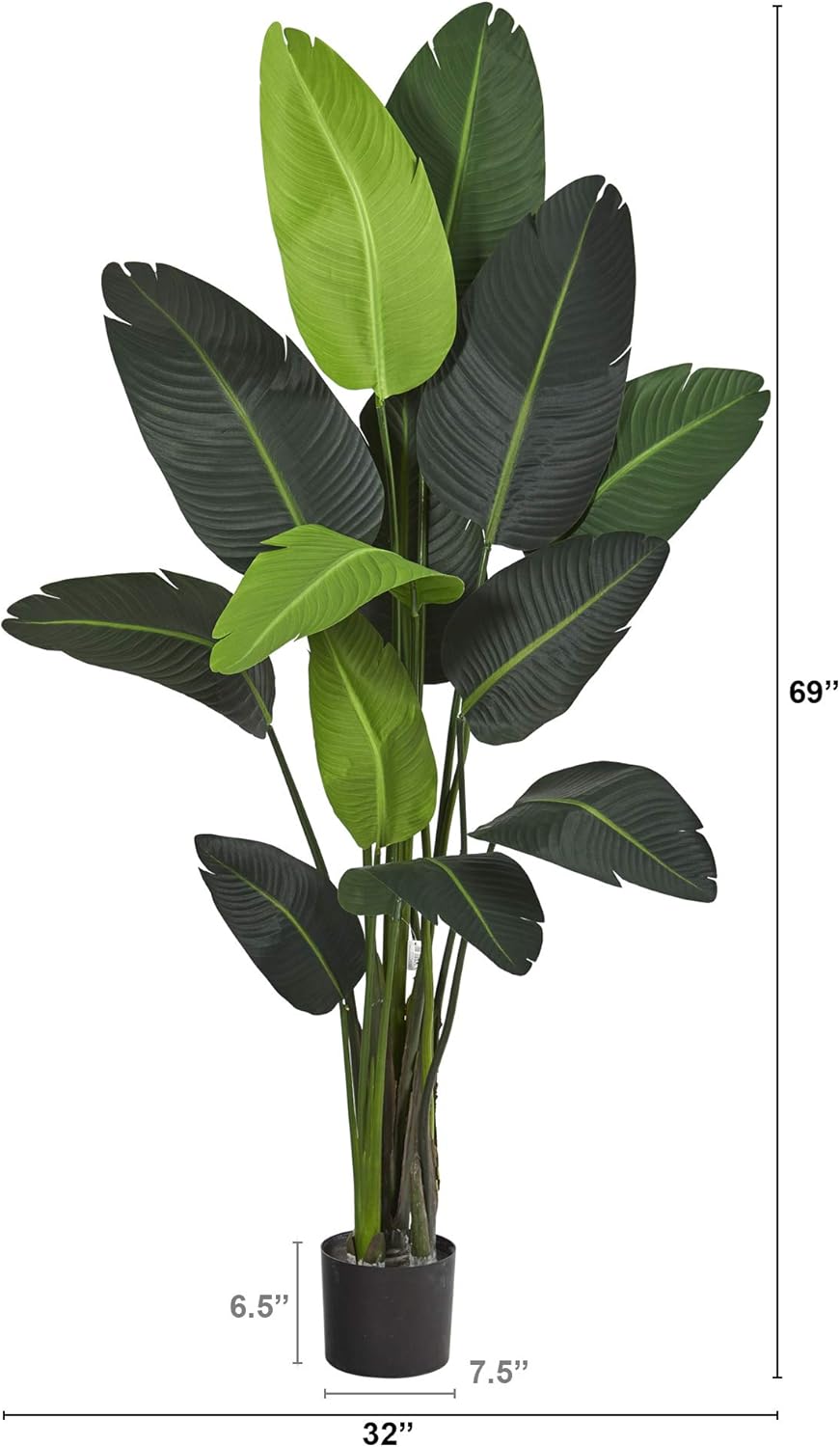 69in. Green Artificial Tree B768531