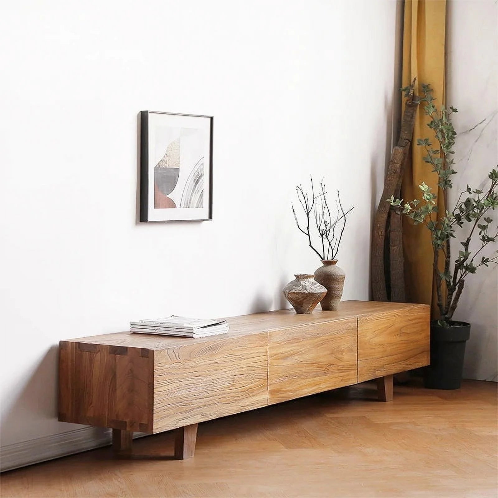 Storage Tv Stand Entertainment Table Television Unit Center S3074