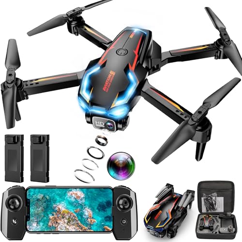 2K HD FPV Drone with Camera, 2 Batteries I6069