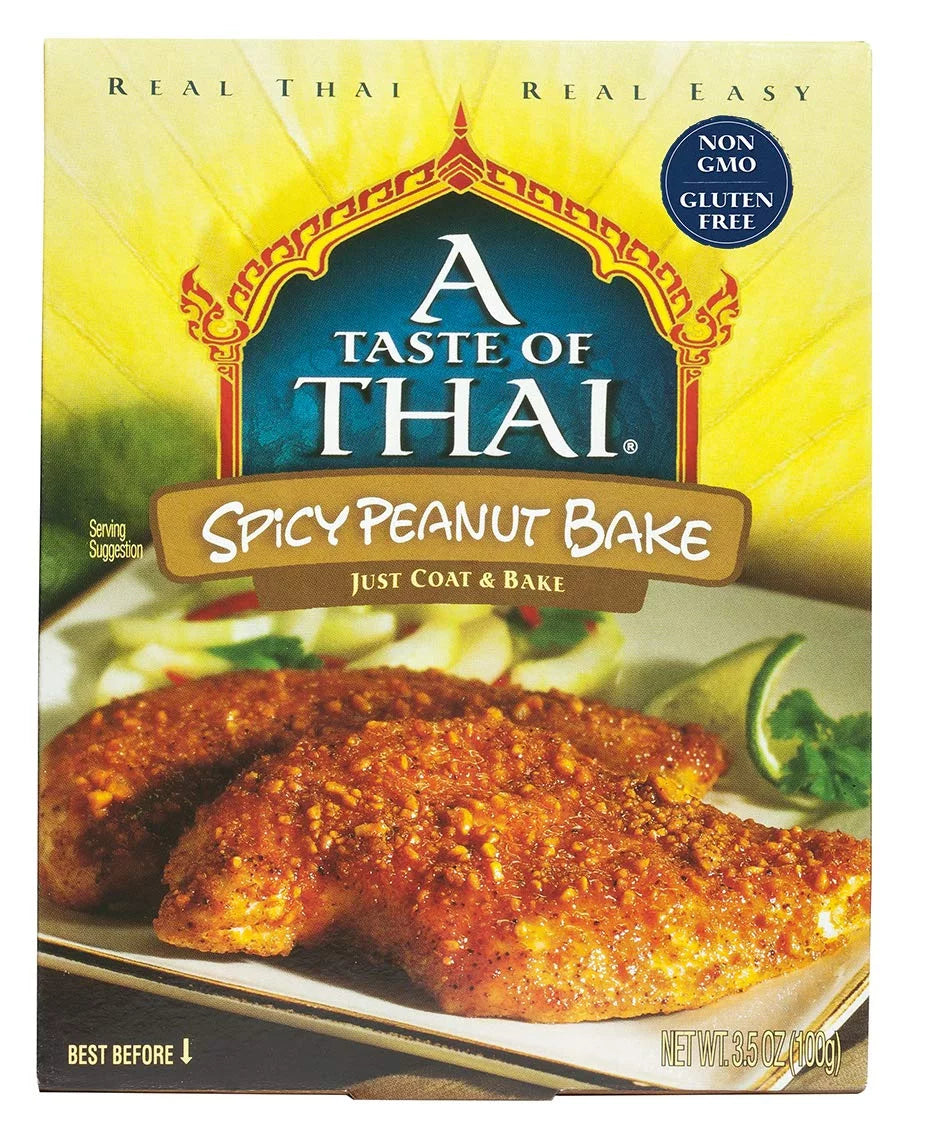 Spicy Peanut Bake 3.5oz Pack of 6 Gluten-Free Non-GMO Y923156
