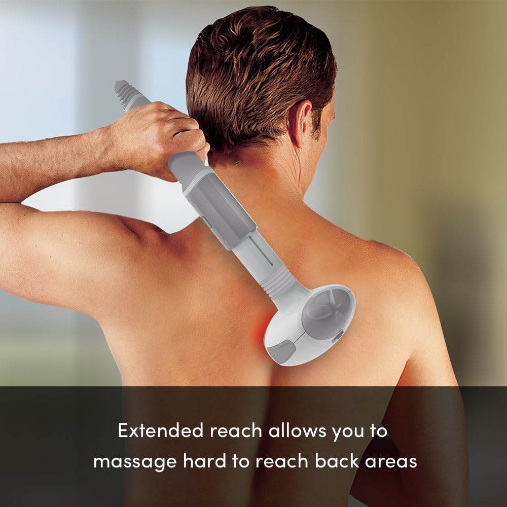 Adjustable Handle Heated Massager X174