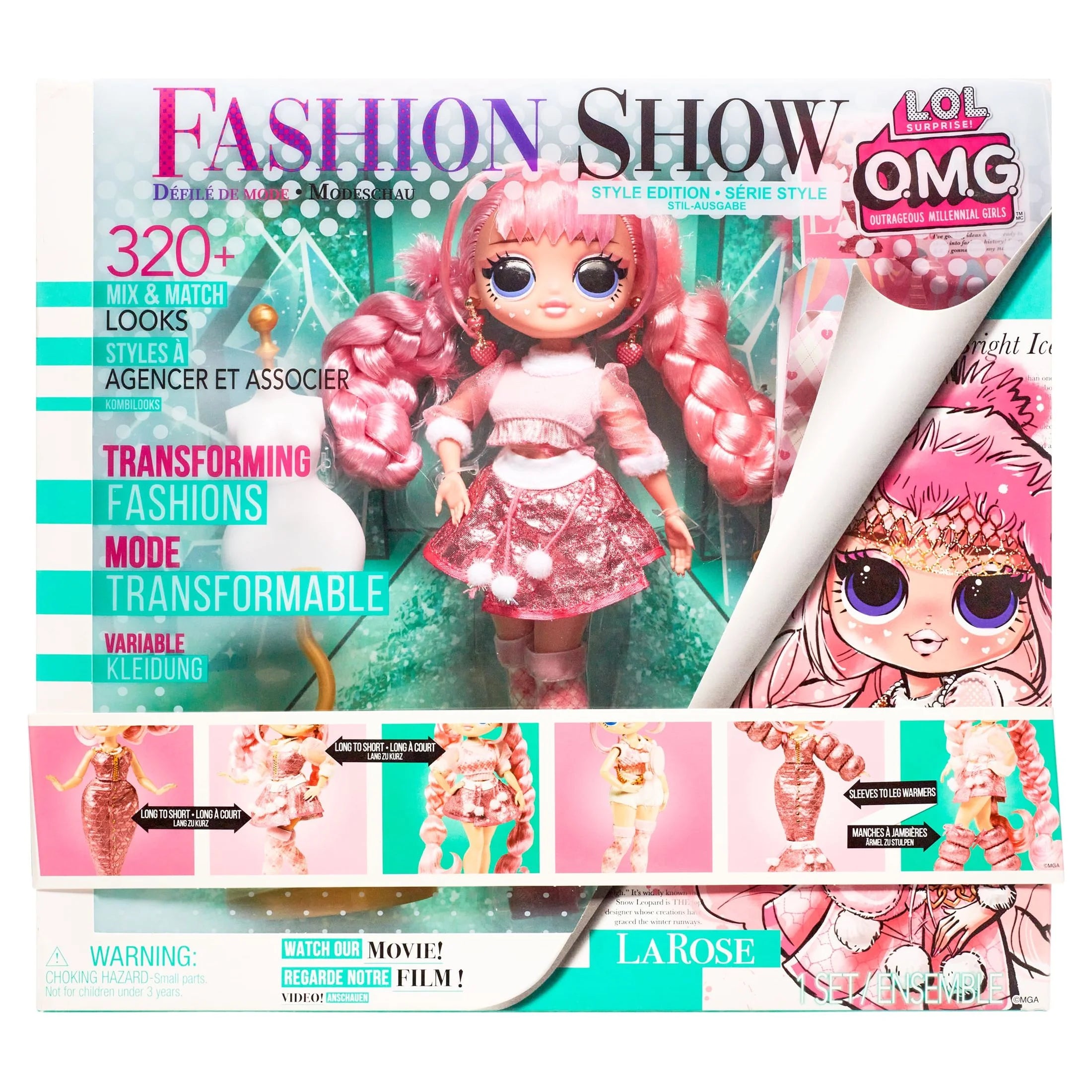 Fashion Doll with 320+ Fashion Looks P747923