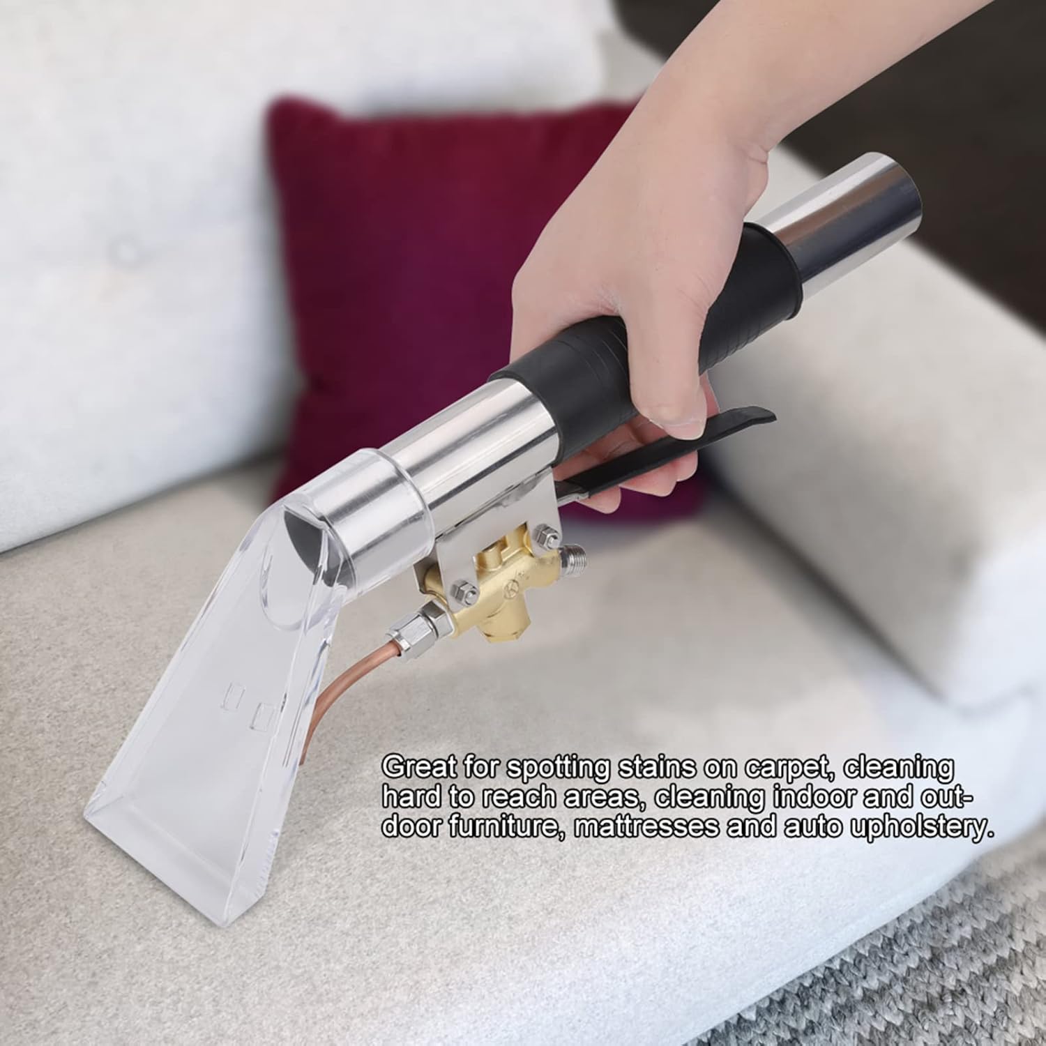 Stainless Steel Carpet Wand U525158