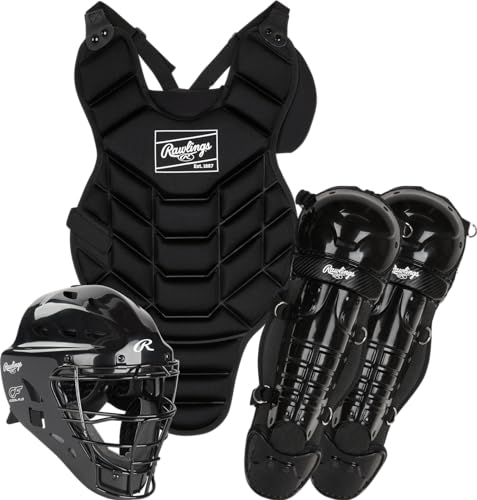 Youth Catcher's Set with Facemask, Chest Protector, Leg Guards G541