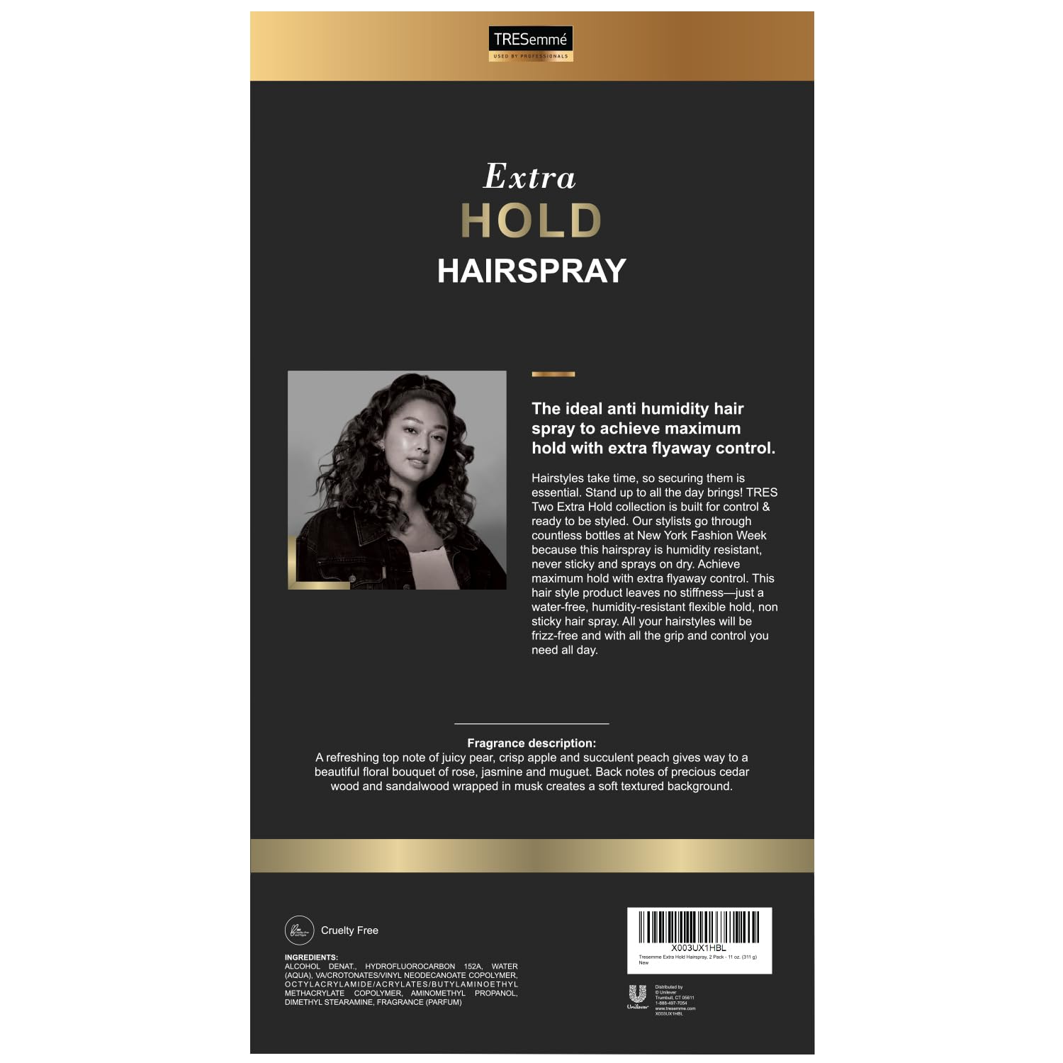 Extra Hold Hairspray, Pack of 2-11 oz each K62568