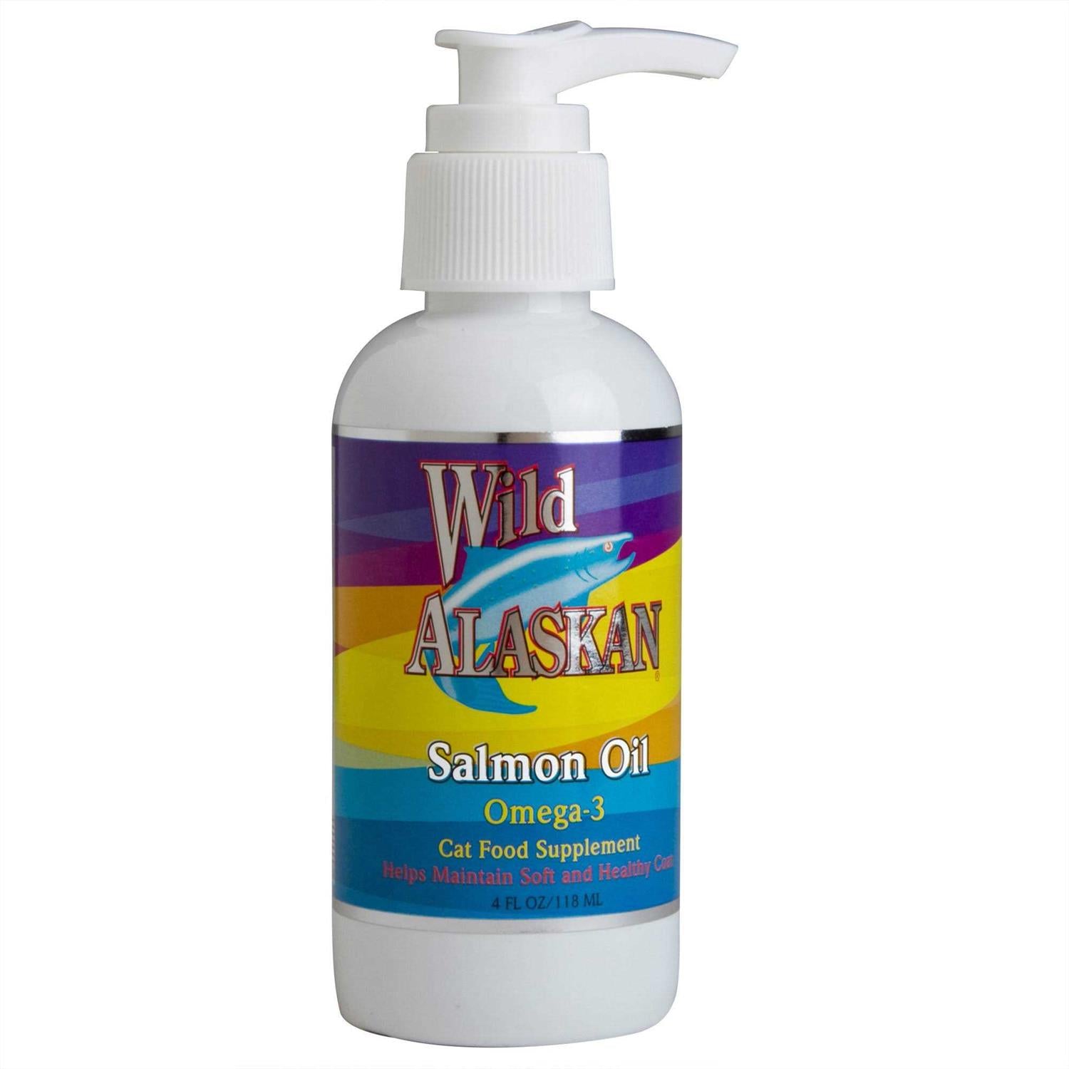 Wild Alaskan Salmon Oil Omega 3 Cat Food Supplement N964407