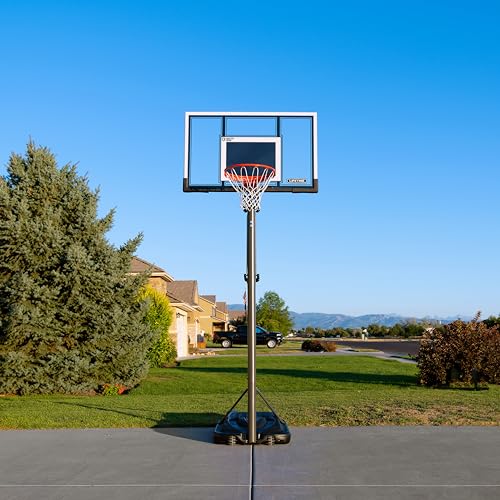 54-Inch Polycarbonate Adjustable Basketball Hoop N595