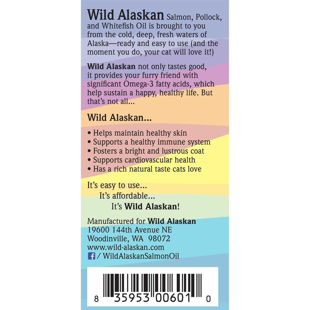 Wild Alaskan Salmon Oil Omega 3 Cat Food Supplement N964407