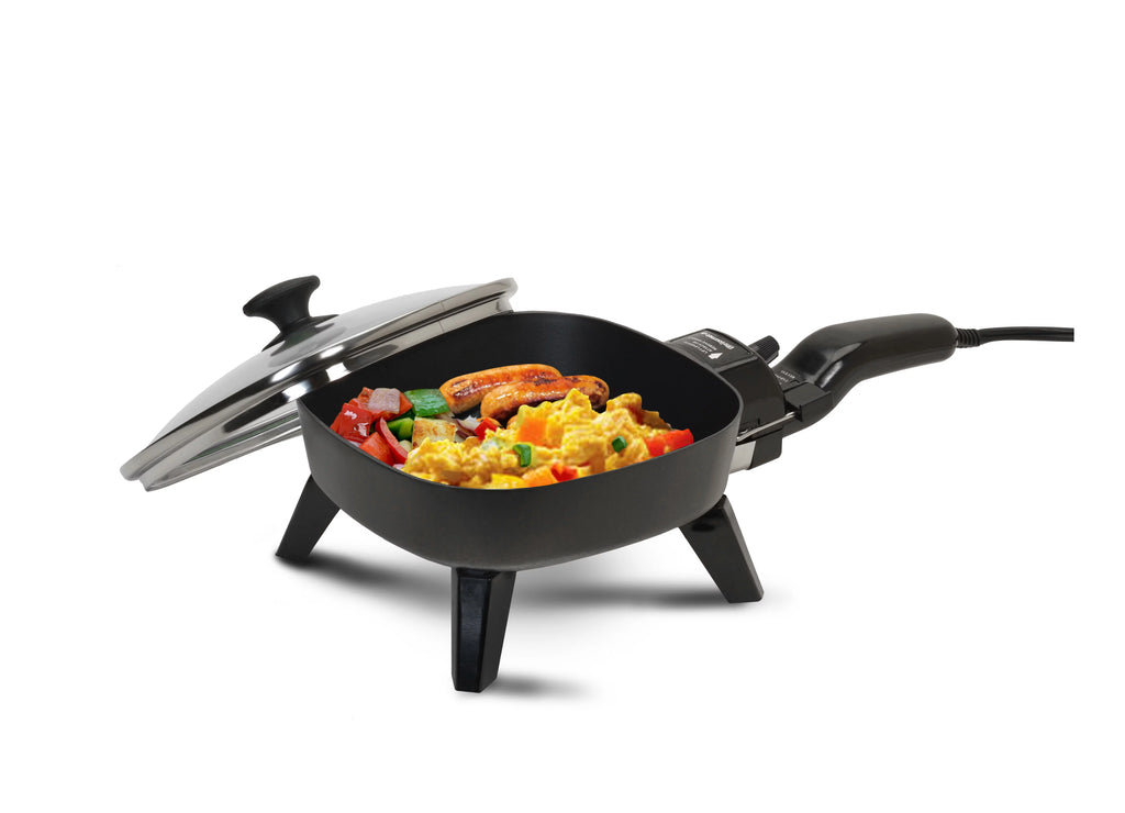 7" Electric Skillet with Glass Lid C4843