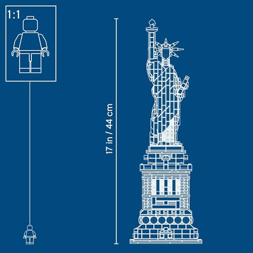 LEGO Architecture Statue of Liberty 21042 Model Building Set N351