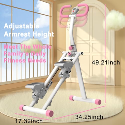Stair Stepper Climber Fitness Equipment with Adjustable Handlebar F54742