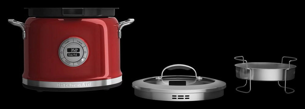 4-Qt All-in-One Multi-Cooker Candy Apple Red K167739