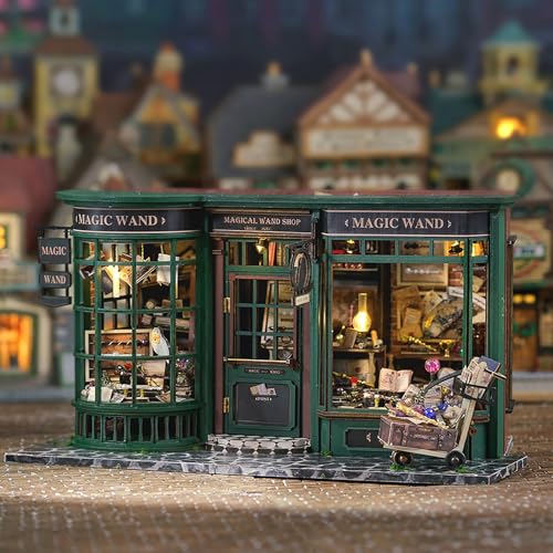 Miniature Dollhouse Kit with Furniture, 1:24 Scale E2416