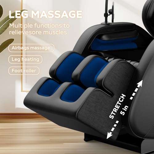 Zero Gravity SL-Track Shiatsu Massage Recliner Chair with Body Scan J477