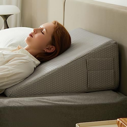 8 inch Cooling Memory Foam Wedge Pillow M21688