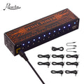 Compact Size Guitar Effect Power Supply Station 10 Isolated DC Outputs for 9V 18V Guitar Effects with 5V USB Output M608698