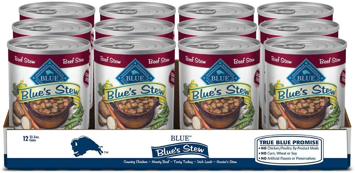 12.5 oz Grain Free Natural Adult Wet Dog Food (Pack of 12) J95771