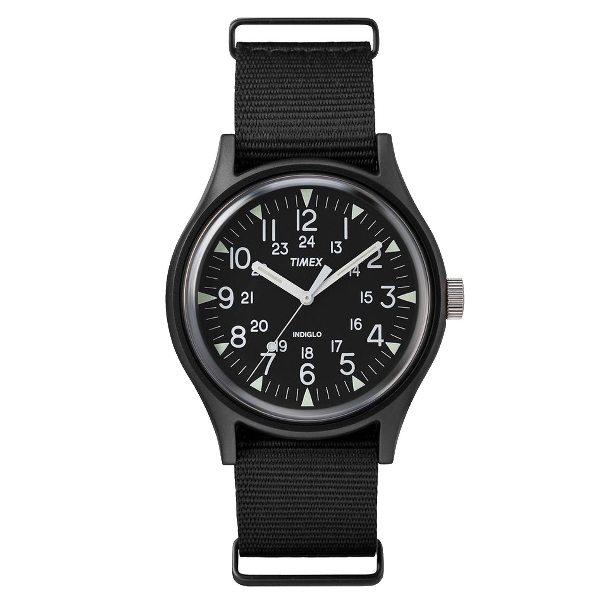 Black Aluminum Watch L416
