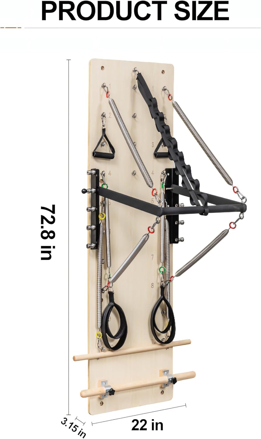 Wall Mounted Pilates Reformer Machine H933496