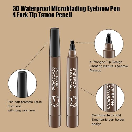 3D Waterproof Microblading Eyebrow Pencil N14124