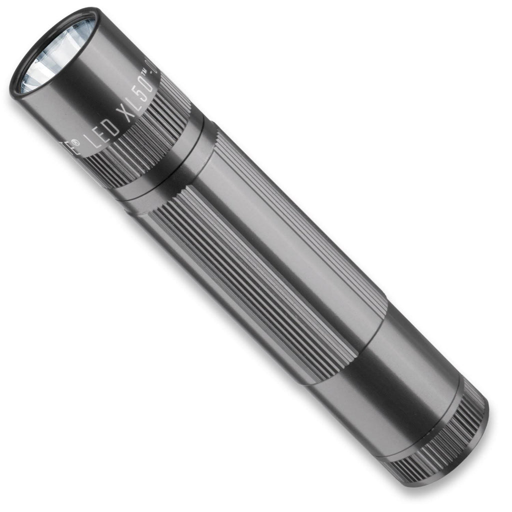 Gray 3-Cell AAA LED Flashlight Y343391