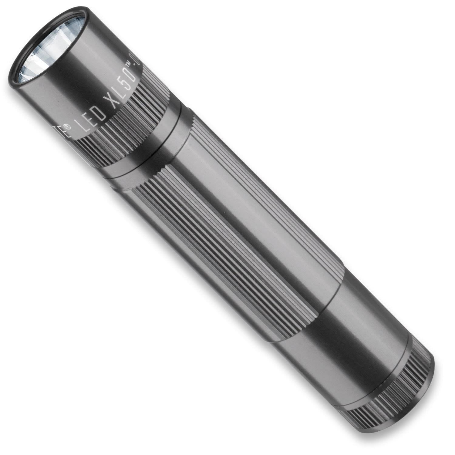 Gray 3-Cell AAA LED Flashlight Y343391