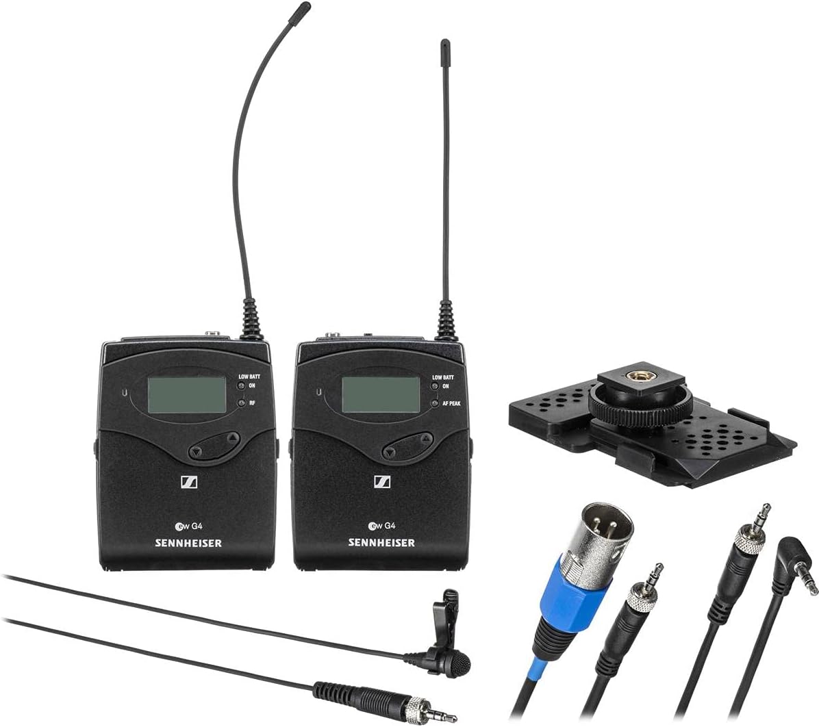 Black Wireless Lavalier Microphone System A15054