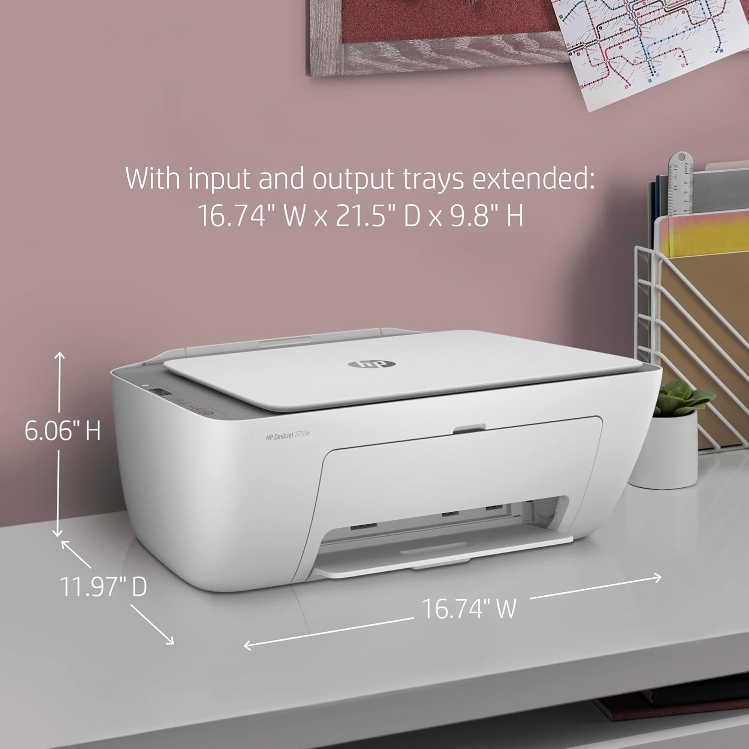 Wireless Inkjet All-in-One Color Printer Y87567