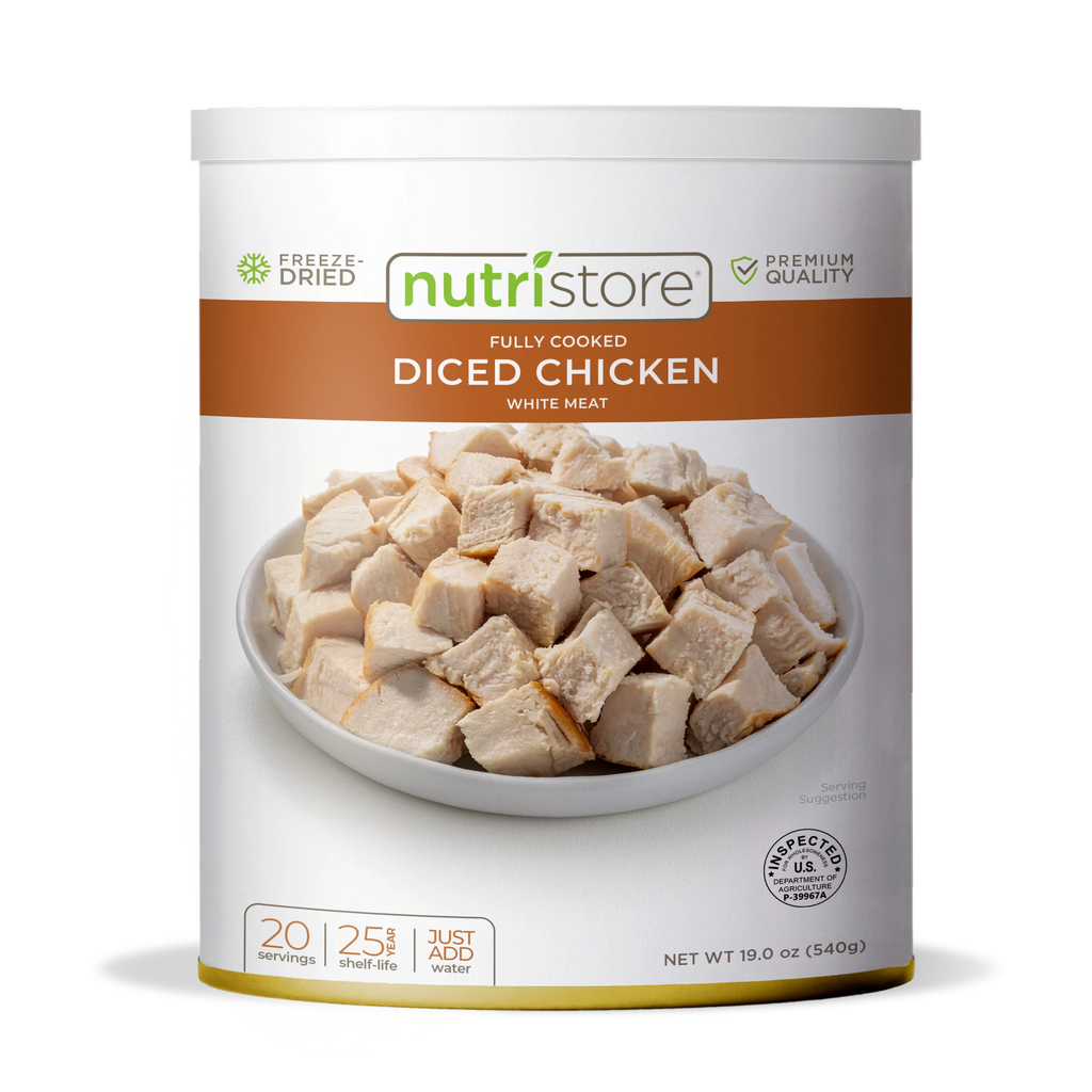 Freeze-Dried Chicken Dices No. 10 Can T44216