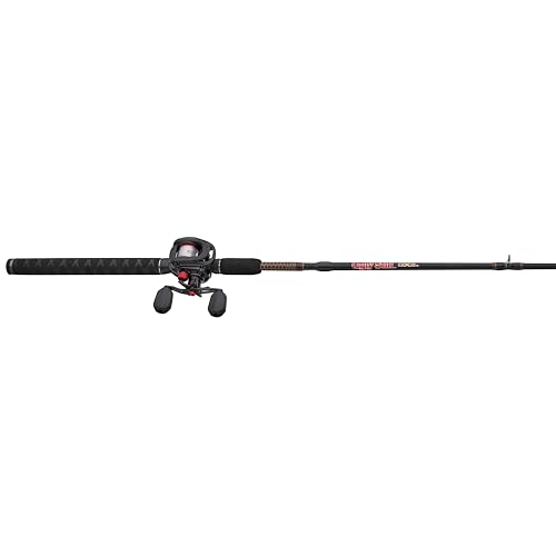Low Profile Baitcast Reel and Fishing Rod Combo J584059