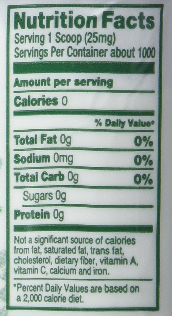 Organic Stevia Sweetener Extract Powder, 2 Piece Set P643526