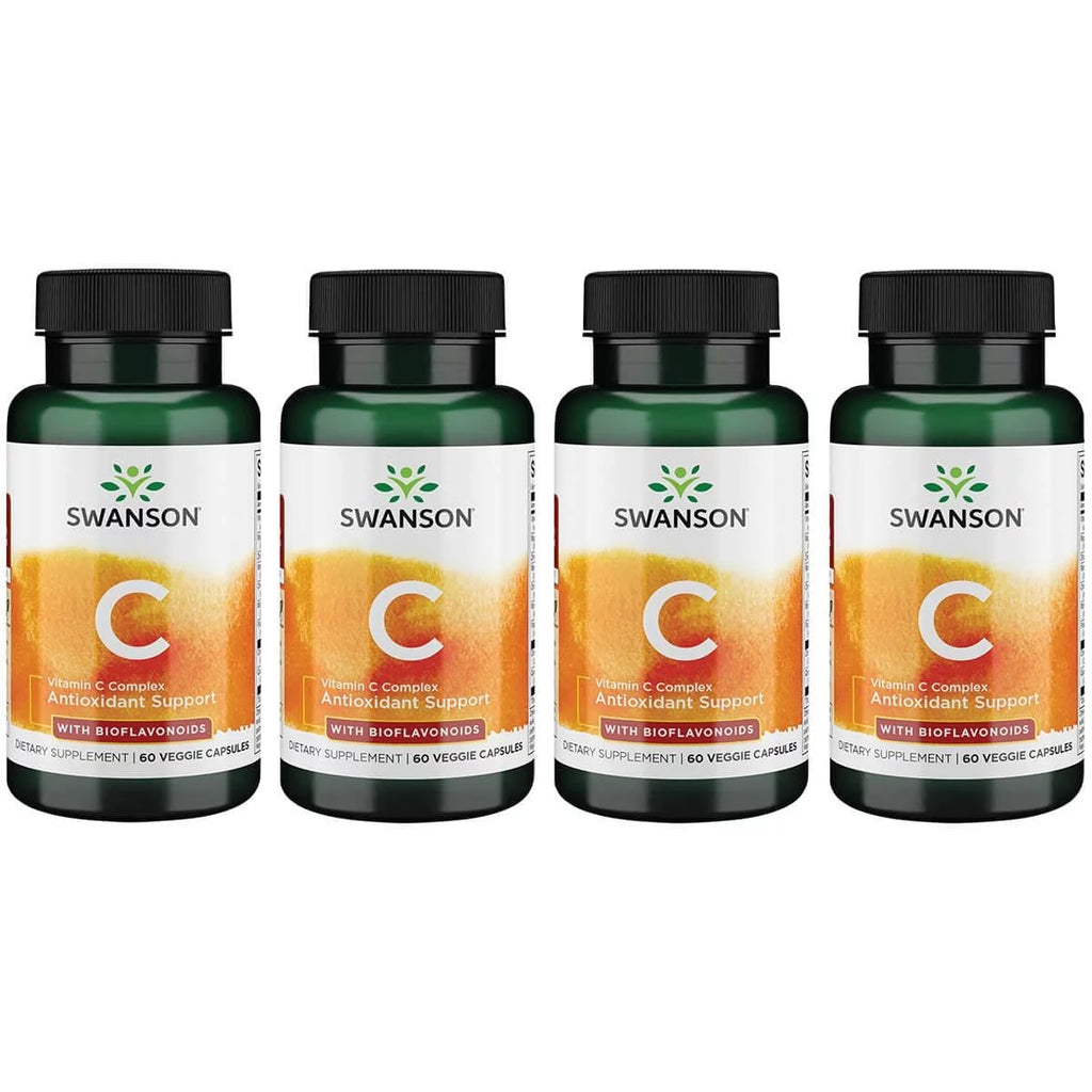 60 Veg Caps 4 Pack Vitamin C Complex H66891