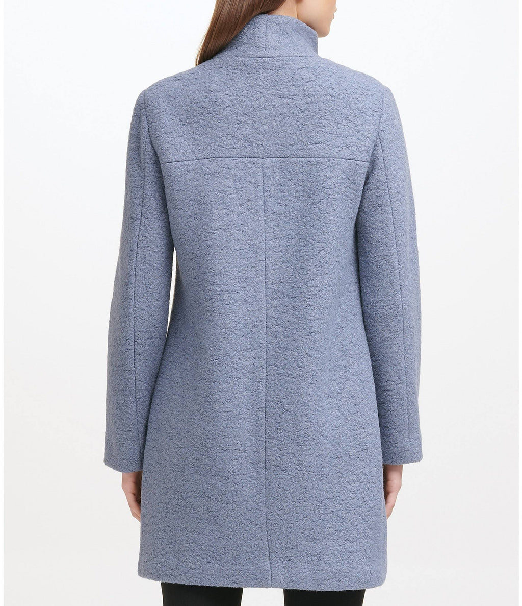 Asymmetrical Boucle Walker Coat Y988614